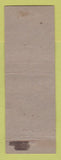 Matchbook Cover - Timely Men's Clothes Geo Rose Henderson NC