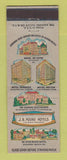 Matchbook Cover - JB Pound Hotels Savannah Beach GA Jacksonville FL