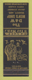 Matchbook Cover - D&W Men's Clothes Searcy AR