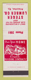 Matchbook Cover - Steger Lumber Princeton KY