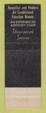 Matchbook Cover - Golf Coast Hotels Chicago IL Croydon Eastgate St Clair