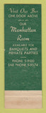 Matchbook Cover - O'Connors Restaurant Albany NY