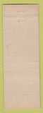 Matchbook Cover - Barnes Cabins Indian River MI