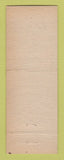 Matchbook Cover - Erie Time Products Labs Clocks Watch Repair  Erie PA