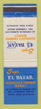 Matchbook Cover - Super El Bazar Farmers Market Acapulco Mexico