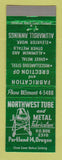 Matchbook Cover - Northwest Tube and Metal Fabricators Portland OR