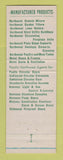 Matchbook Cover - Northwest Tube and Metal Fabricators Portland OR