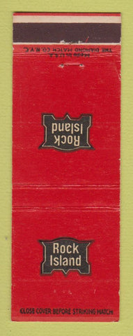 Matchbook Cover - Rock Island Railroad