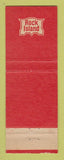 Matchbook Cover - Rock Island Railroad