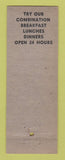 Matchbook Cover - Lil Tom's Rainbow Grill Wilson NC