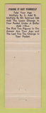 Matchbook Cover - Dorothy Henderson Real Estate Ray Smith Oakland CA