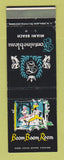 Matchbook Cover - Fontainebleau Hotel Miami Beach FL Boom Boom Room