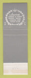 Matchbook Cover - Fontainebleau Hotel Miami Beach FL Boom Boom Room