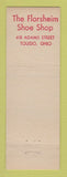 Matchbook Cover - Florsheim Shoes Store Toledo OH