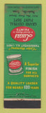Matchbook Cover - Lucas Paints Grand Central Dept Nashville TN WEAR