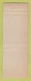 Matchbook Cover - Mutual Finance Service Chattanooga TN loans