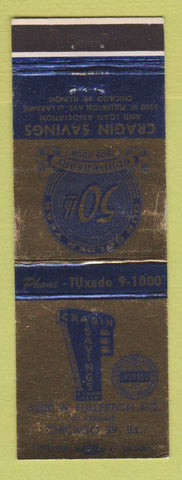 Matchbook Cover - Cragin Savings Chicago IL 1959