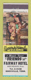 Matchbook Cover - Fairway Hotel Knoxville TN