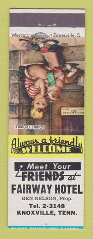 Matchbook Cover - Fairway Hotel Knoxville TN