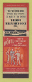 Matchbook Cover - Dorchester Hotel Miami Beach FL bellhop