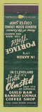 Matchbook Cover - Hotel Olmsted Cleveland OH Portage Akron