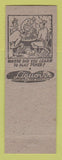 Matchbook Cover - City Liquor Store South Bend IN