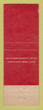 Matchbook Cover - Kentucky Hotel Louisville KY