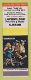 Matchbook Cover - Rossi's Italian Restaurant Toledo OH