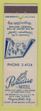 Matchbook Cover - Paradise Motel Niagara falls NY