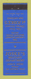Matchbook Cover - Joske's Military Department San Antonio TX