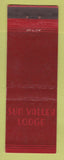 Matchbook Cover - Sun Valley Lodge ID Union Pacific Railroad