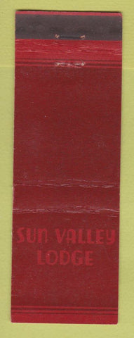Matchbook Cover - Sun Valley Lodge ID Union Pacific Railroad