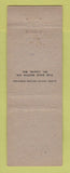 Matchbook Cover - Sun Valley Lodge ID Union Pacific Railroad