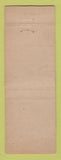 Matchbook Cover - Bostonian Men's Shoes Flinchbaugh Bros York PA WEAR