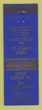 Matchbook Cover - Union Oil Well Supply Aspermont Sundown TX Hobbs Artesia NM