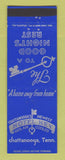 Matchbook Cover - Hotel Key Chattanooga TN