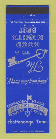 Matchbook Cover - Hotel Key Chattanooga TN