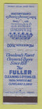 Matchbook Cover - Fuller Cleaning Dyeing Cleveland OH 1946