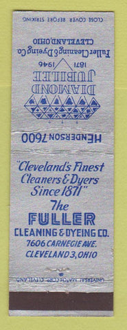 Matchbook Cover - Fuller Cleaning Dyeing Cleveland OH 1946