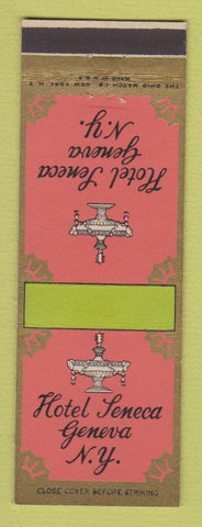 Matchbook Cover - Hotel Seneca Geneva NY