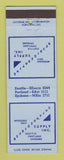 Matchbook Cover - Refrigeration Supply Seattle Spokane WA Portland OR