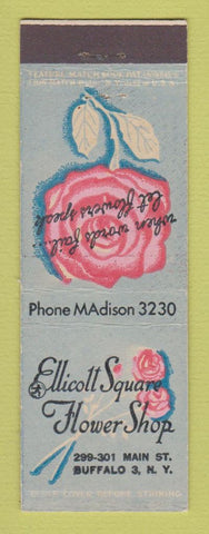Matchbook Cover - Ellicott Square Flower Shop Buffalo NY feature