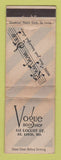 Matchbook Cover - Vogue Boot Shop St Louis MO WORN