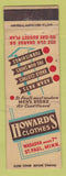 Matchbook Cover - Howards Clothes St Paul MN Men's WORN POOR BACK