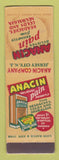 Matchbook Cover - Anacin for Headaches Jersey City NJ