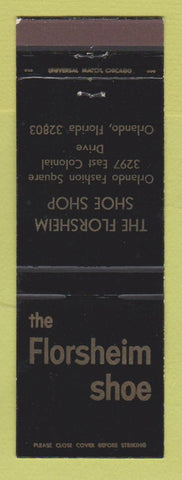 Matchbook Cover - Florsheim Shoes Store Orlando FL