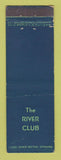 Matchbook Cover - The River Club Lion Canada 1929 WEAR