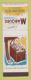 Matchbook Cover - Shoreham Hotel Washington DC Marquee Cocktail Lounge