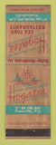 Matchbook Cover - Hogate's Seafood Restaurant Washington DC
