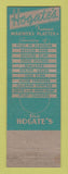 Matchbook Cover - Hogate's Seafood Restaurant Washington DC